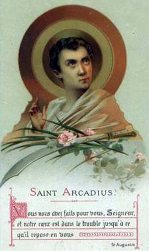 Santo Arcadius of Mauretania