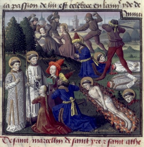 Santo Arthemius, Candida and Paulina