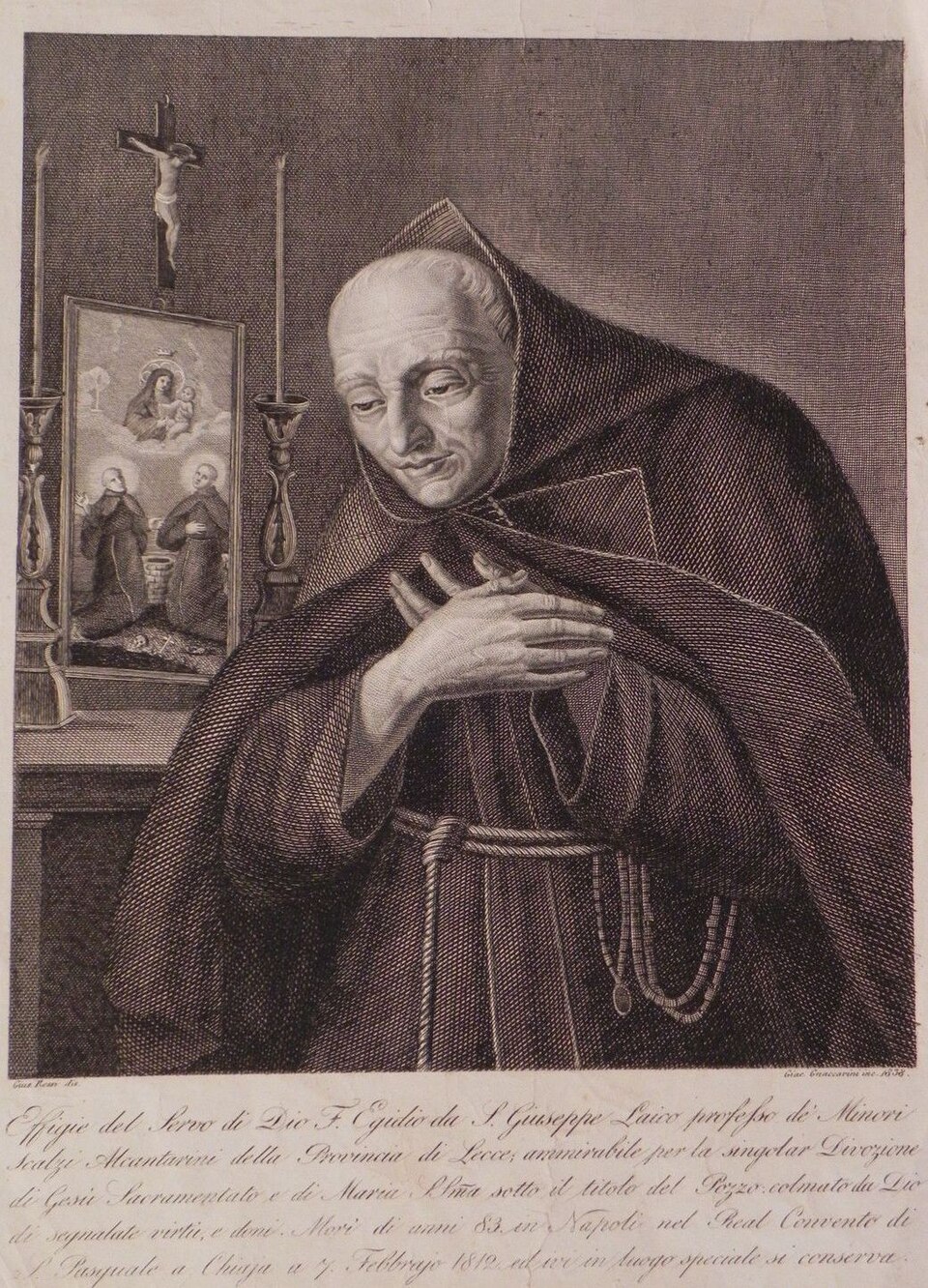 Santo Egidio Maria of Saint Joseph