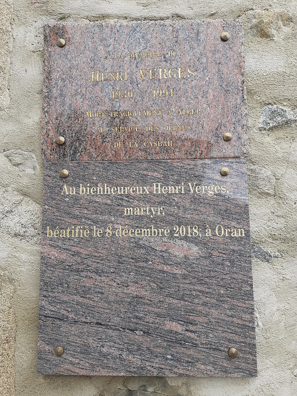 Beato Henri Vergès