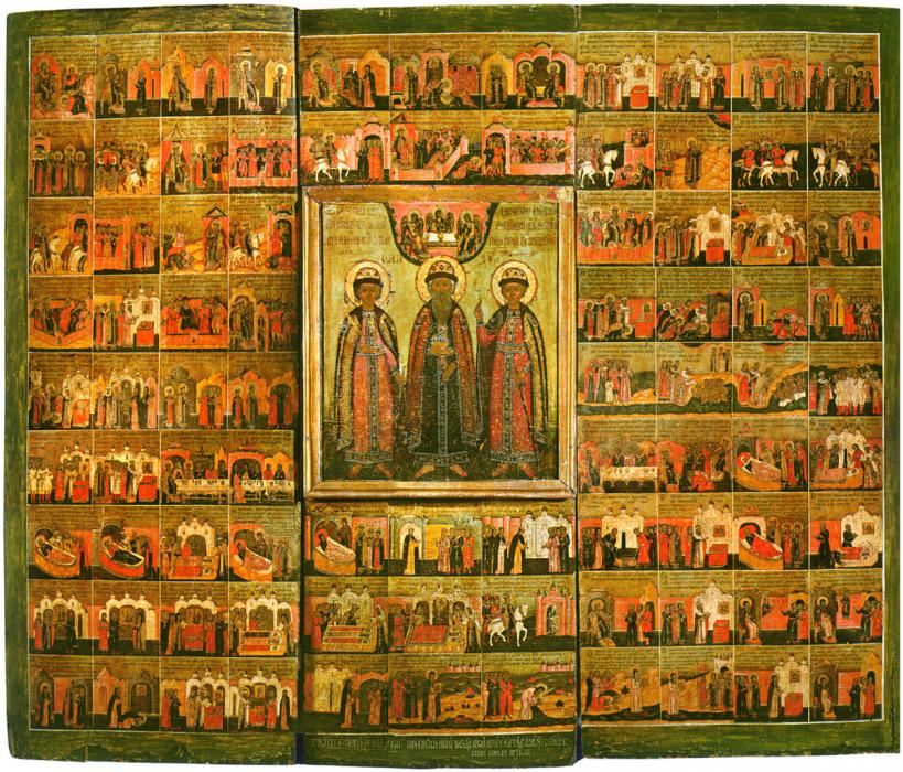 São Konstantin, Mikhail and Feodor